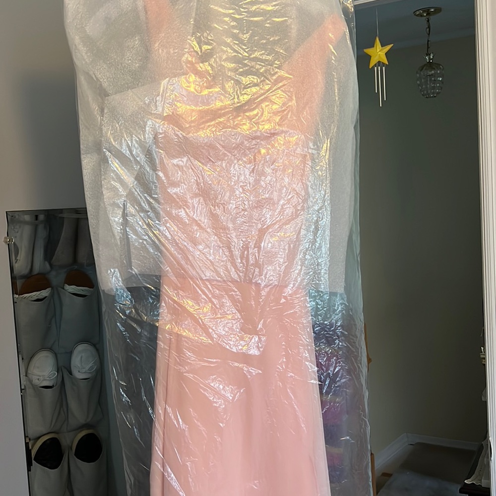 BRAND NEW bridesmaid dress from David’s Bridal. Size 4, color “petal” - Picture 1 of 3